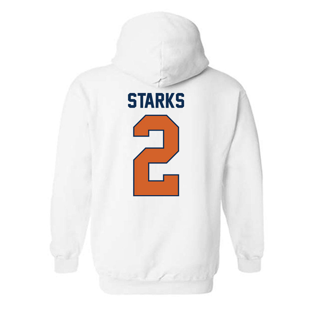 Wheaton IL - NCAA Men's Basketball : Cooper Starks - Classic Shersey Hooded Sweatshirt-1