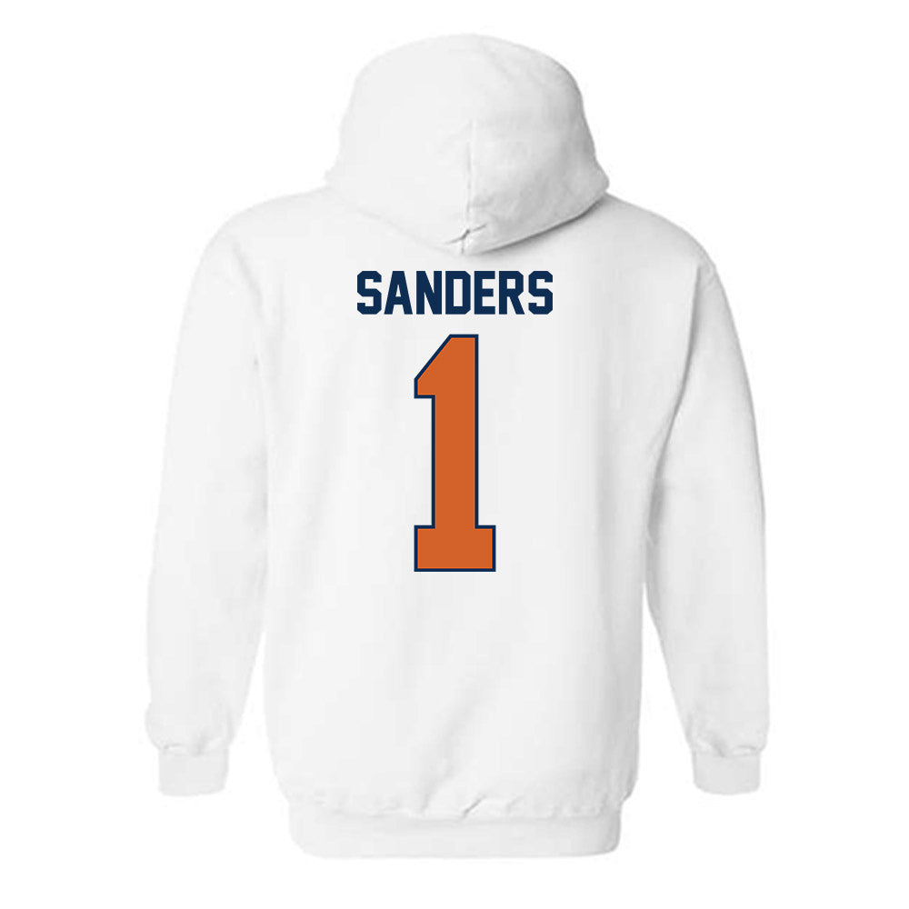 Wheaton IL - NCAA Baseball : Scott Sanders - Classic Shersey Hooded Sweatshirt-1
