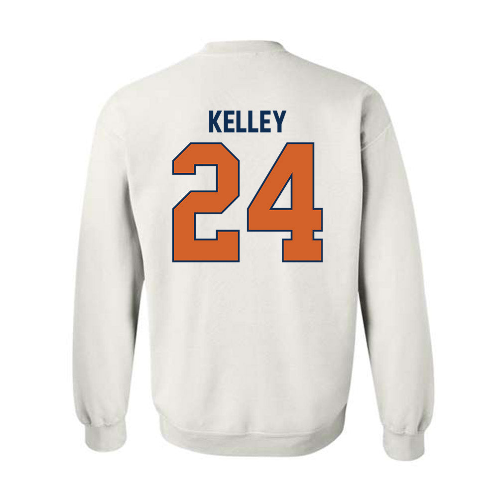 Wheaton IL - NCAA Baseball : Caleb Kelley - Classic Shersey Crewneck Sweatshirt-1
