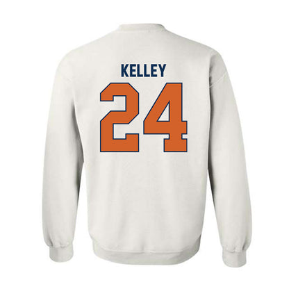 Wheaton IL - NCAA Baseball : Caleb Kelley - Classic Shersey Crewneck Sweatshirt-1