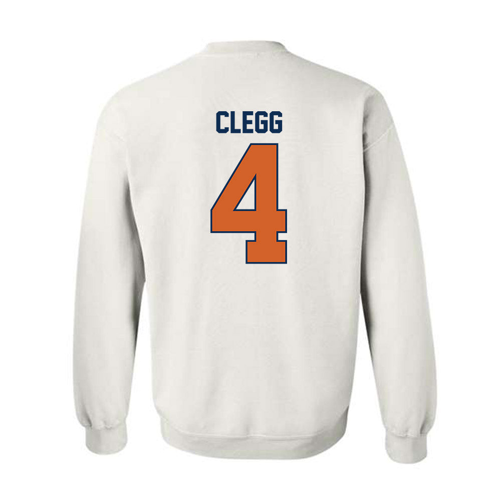 Wheaton IL - NCAA Baseball : William Clegg - Classic Shersey Crewneck Sweatshirt-1