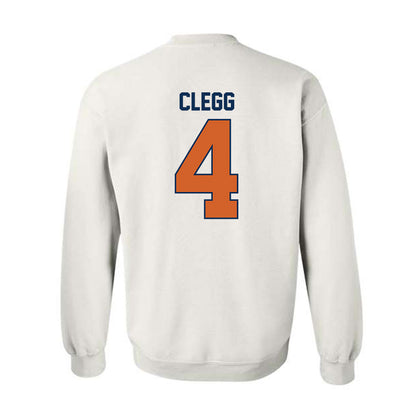 Wheaton IL - NCAA Baseball : William Clegg - Classic Shersey Crewneck Sweatshirt-1