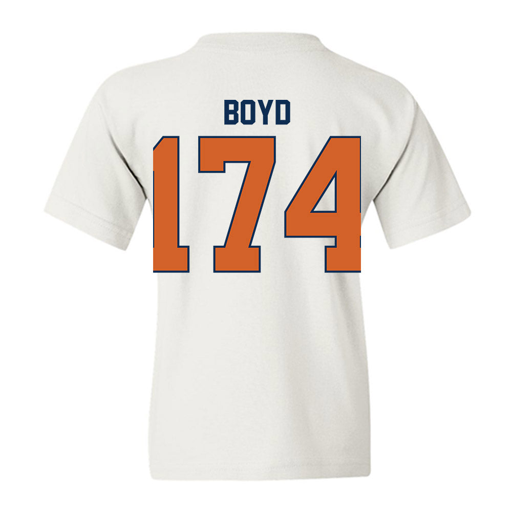 Wheaton IL - NCAA Wrestling : Garrett Boyd - Classic Shersey Youth T-Shirt-1