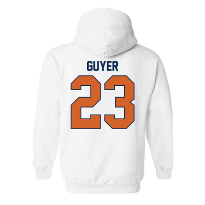 Wheaton IL - NCAA Women's Basketball : Lauren Guyer - Classic Shersey Hooded Sweatshirt-1
