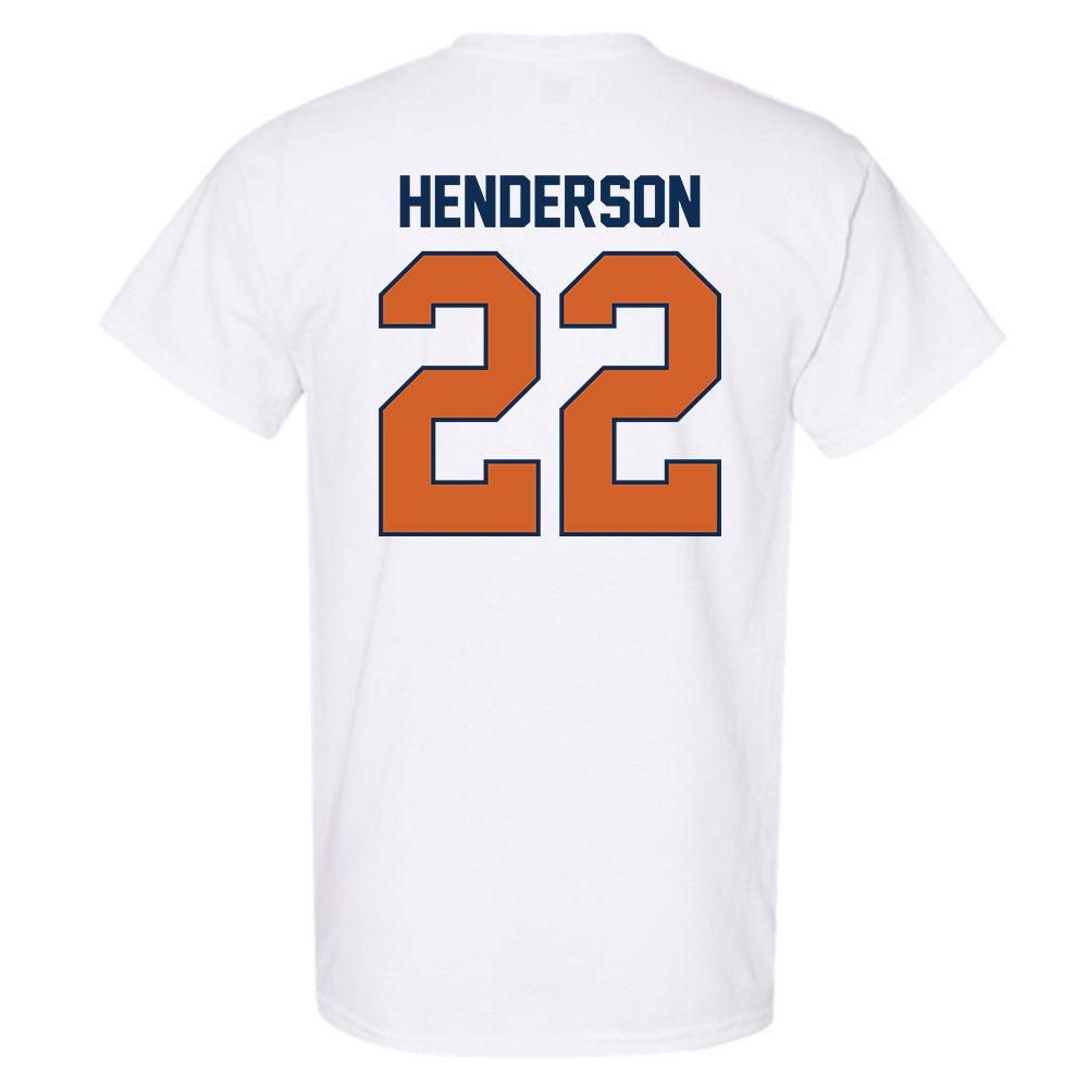 Wheaton IL - NCAA Baseball : Caleb Henderson - Classic Shersey T-Shirt-1