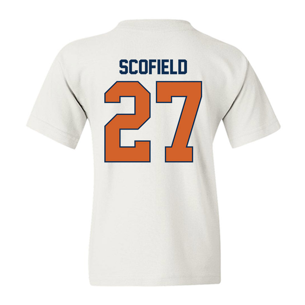 Wheaton IL - NCAA Baseball : Charlie Scofield - Classic Shersey Youth T-Shirt-1