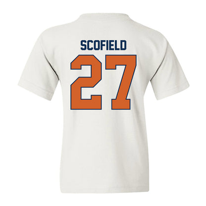 Wheaton IL - NCAA Baseball : Charlie Scofield - Classic Shersey Youth T-Shirt-1
