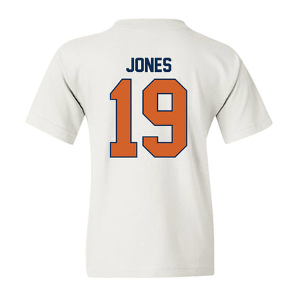 Wheaton IL - NCAA Football : Malachi Jones - Classic Shersey Youth T-Shirt-1
