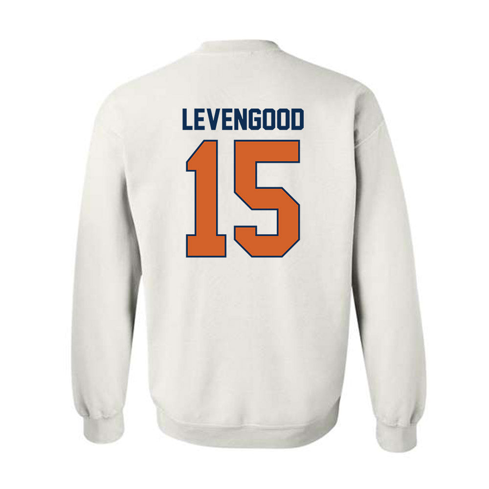 Wheaton IL - NCAA Baseball : David Levengood - Classic Shersey Crewneck Sweatshirt-1