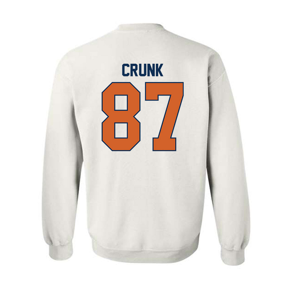 Wheaton IL - NCAA Football : Ethan Crunk - Classic Shersey Crewneck Sweatshirt-1