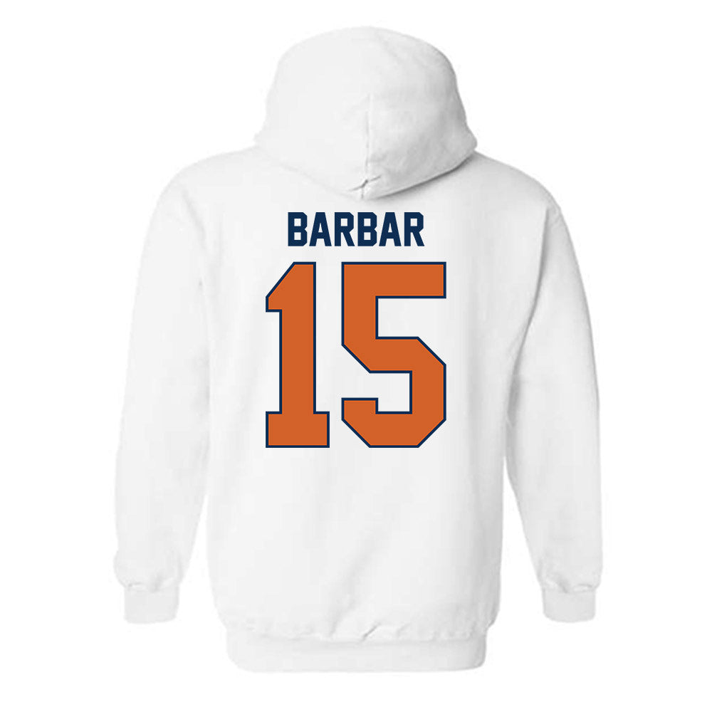 Wheaton IL - NCAA Football : Anthony Barbar - Classic Shersey Hooded Sweatshirt-1