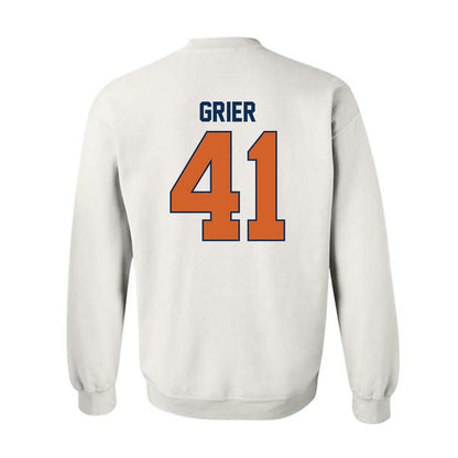 Wheaton IL - NCAA Baseball : Kyle Grier - Classic Shersey Crewneck Sweatshirt-1