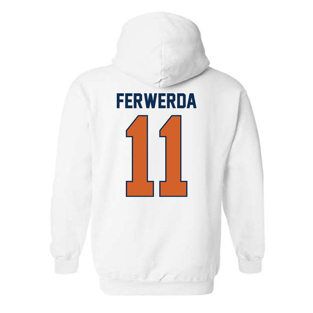 Wheaton IL - NCAA Women's Basketball : Paige Ferwerda - Classic Shersey Hooded Sweatshirt-1