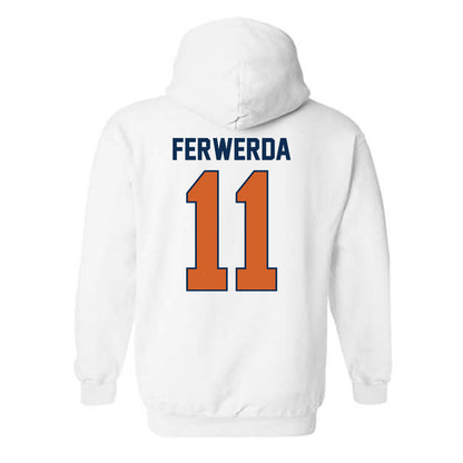 Wheaton IL - NCAA Women's Basketball : Paige Ferwerda - Classic Shersey Hooded Sweatshirt-1