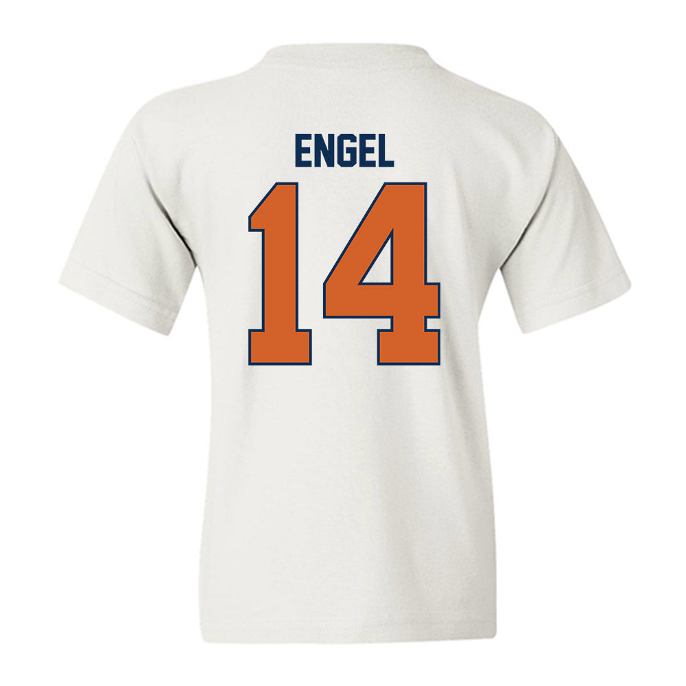 Wheaton IL - NCAA Baseball : Braden Engel - Classic Shersey Youth T-Shirt-1