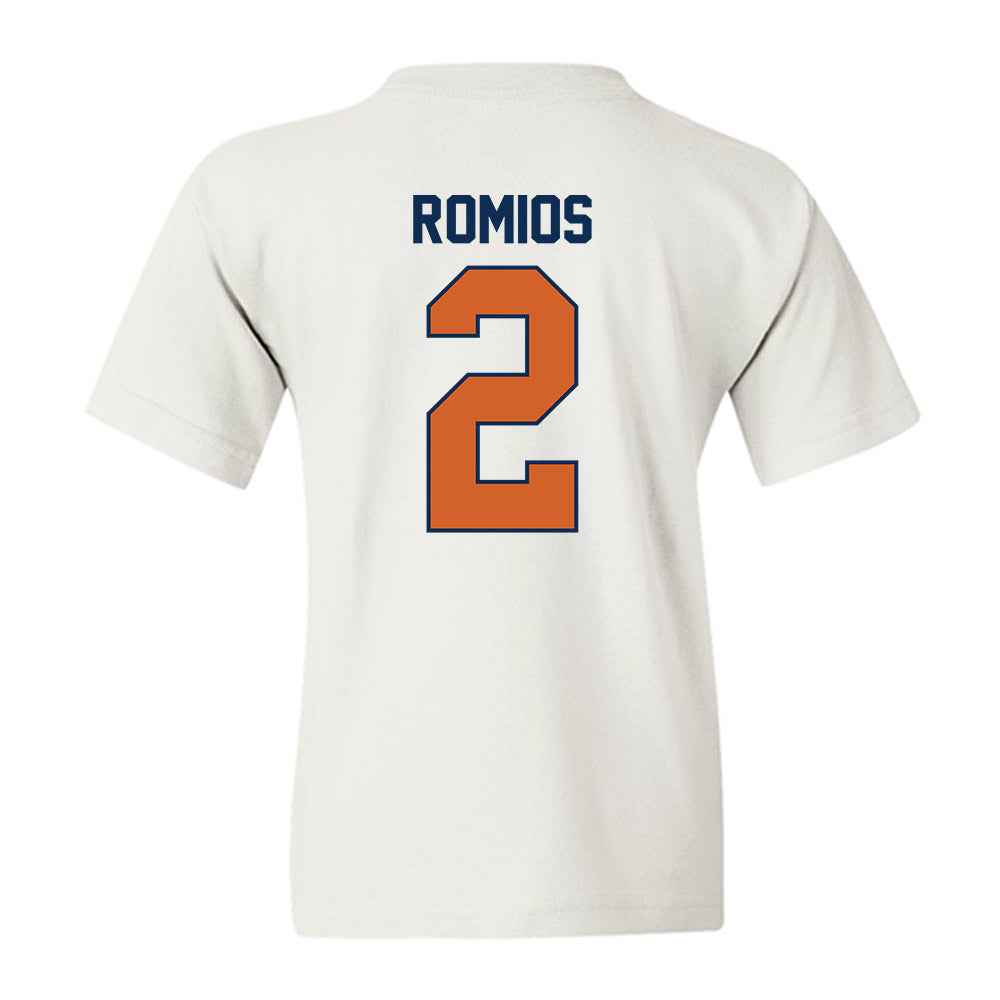 Wheaton IL - NCAA Baseball : Niko Romios - Classic Shersey Youth T-Shirt-1