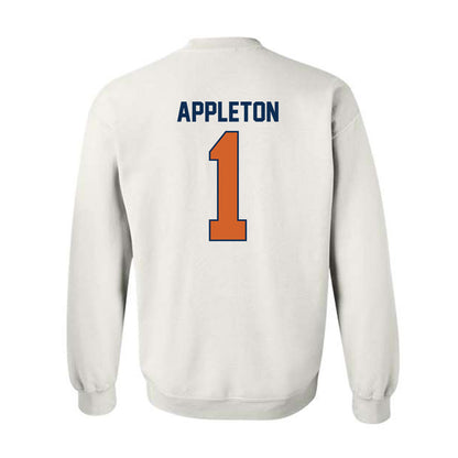 Wheaton IL - NCAA Men's Basketball : Cody Appleton - Classic Shersey Crewneck Sweatshirt-1