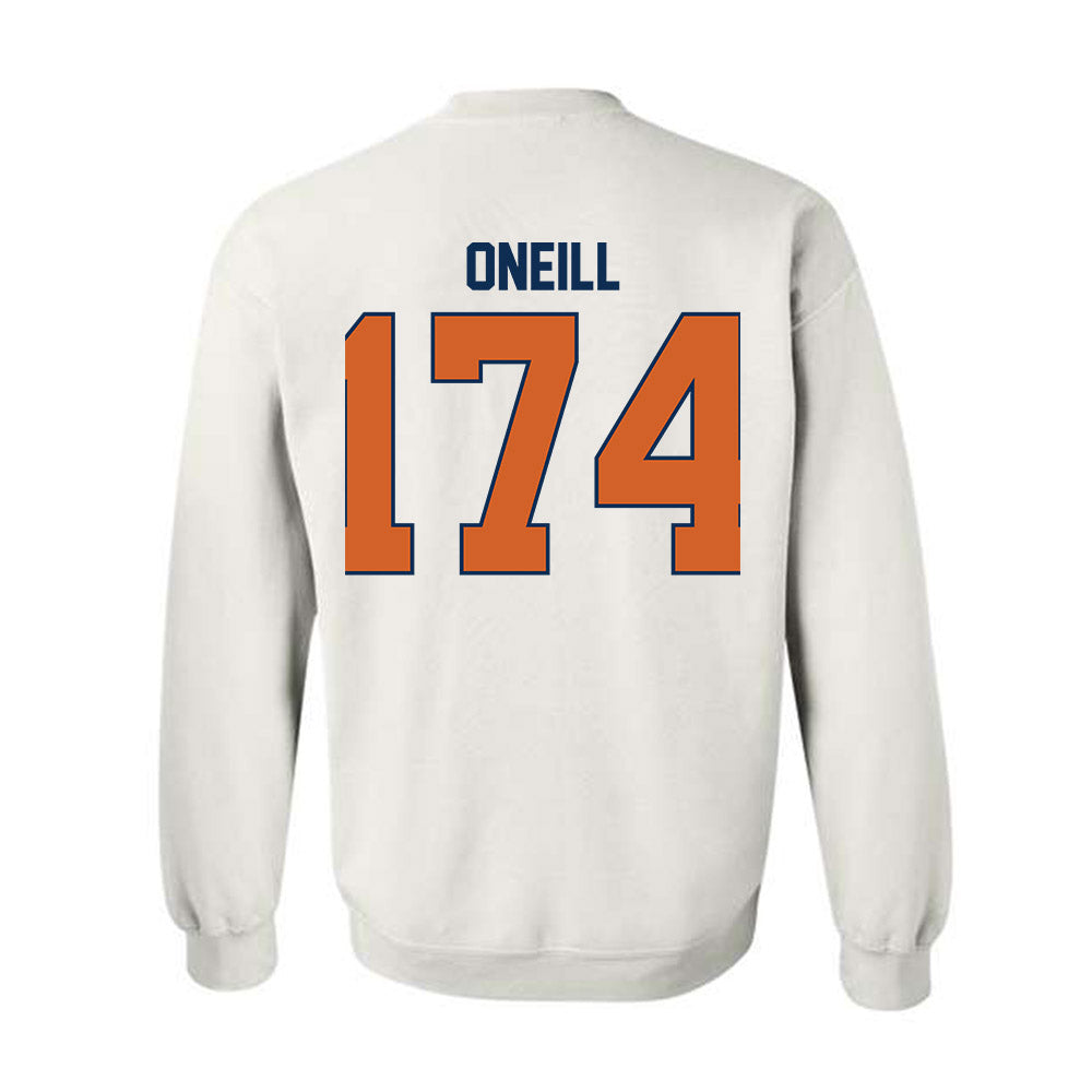 Wheaton IL - NCAA Wrestling : Elias ONeill - Classic Shersey Crewneck Sweatshirt-1