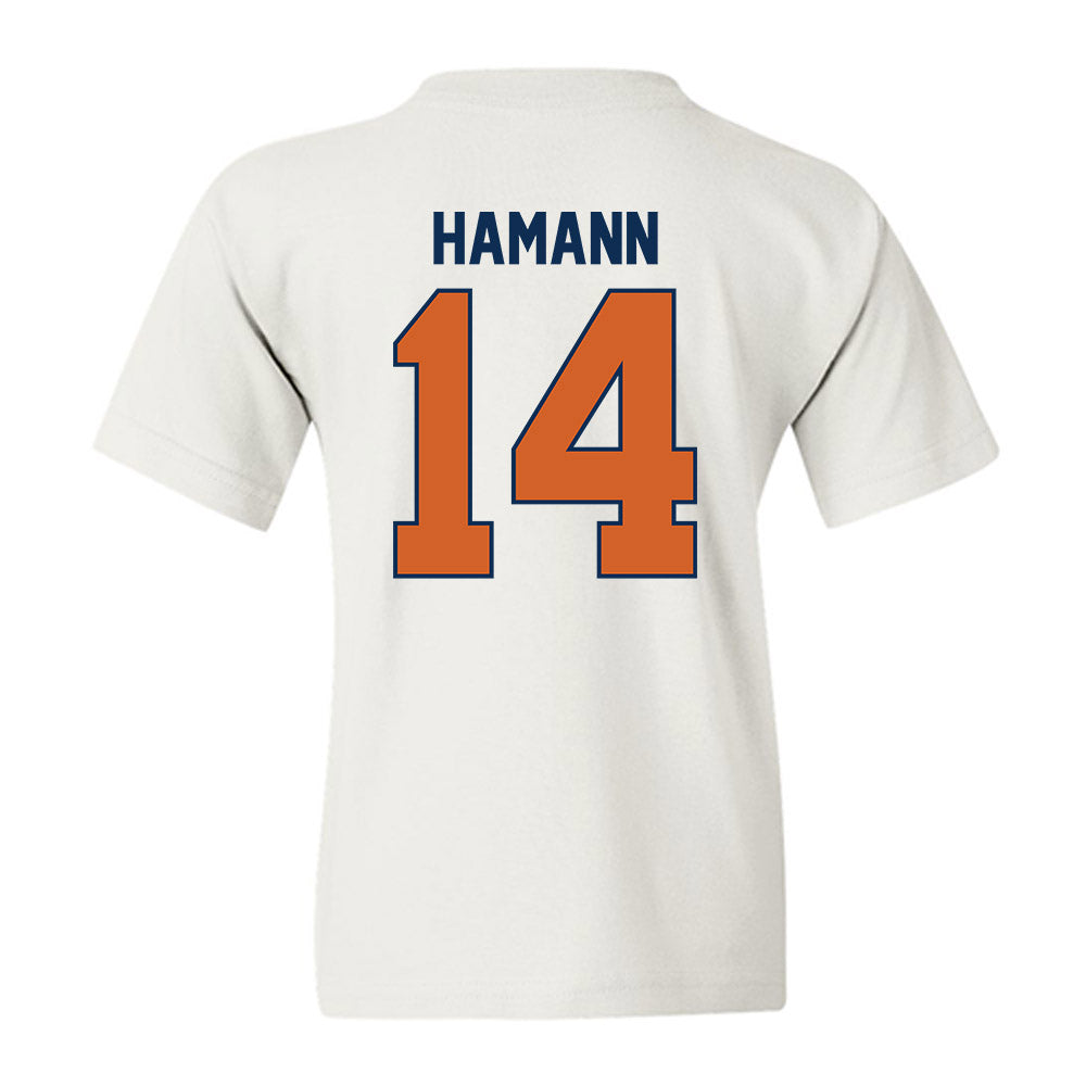 Wheaton IL - NCAA Women's Volleyball : Mary Hamann - Classic Shersey Youth T-Shirt-1