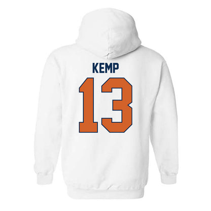 Wheaton IL - NCAA Men's Volleyball : Kennedy Kemp - Classic Shersey Hooded Sweatshirt-1