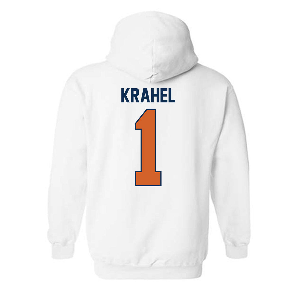 Wheaton IL - NCAA Men's Soccer : Jack Krahel - Classic Shersey Hooded Sweatshirt-1