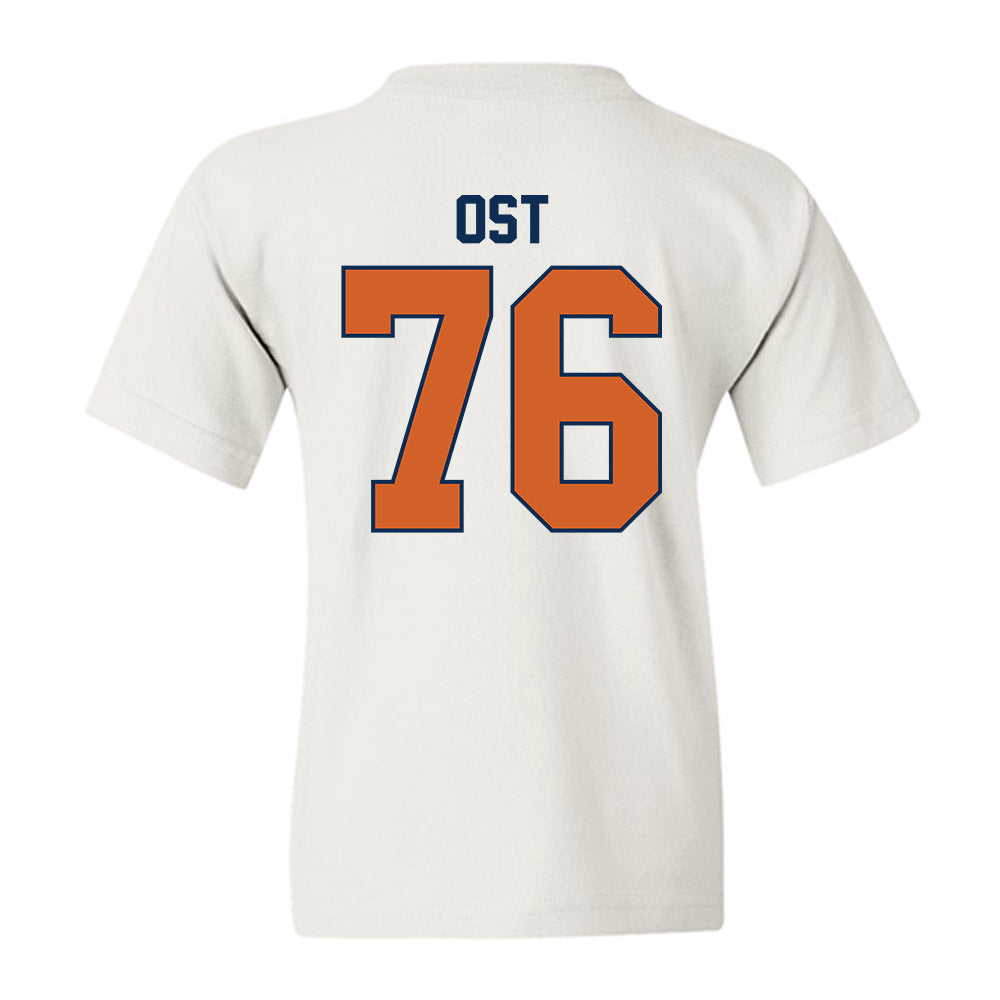 Wheaton IL - NCAA Football : Leo Ost - Classic Shersey Youth T-Shirt-1