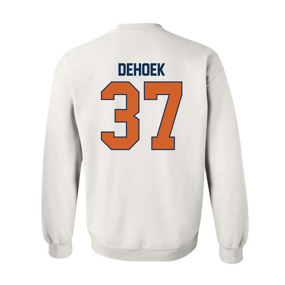 Wheaton IL - NCAA Baseball : Parker DeHoek - Classic Shersey Crewneck Sweatshirt-1
