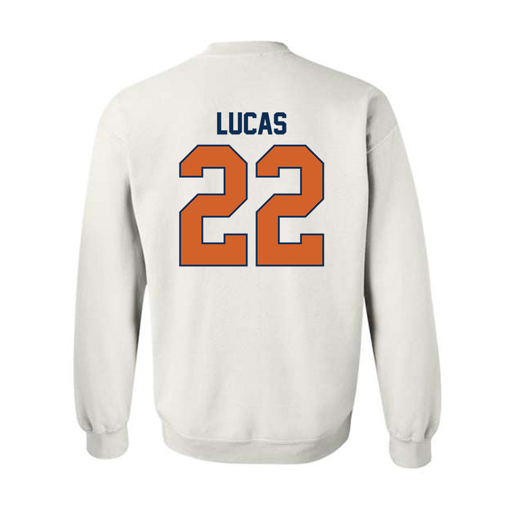 Wheaton IL - NCAA Men's Soccer : Isaac Lucas - Classic Shersey Crewneck Sweatshirt-1