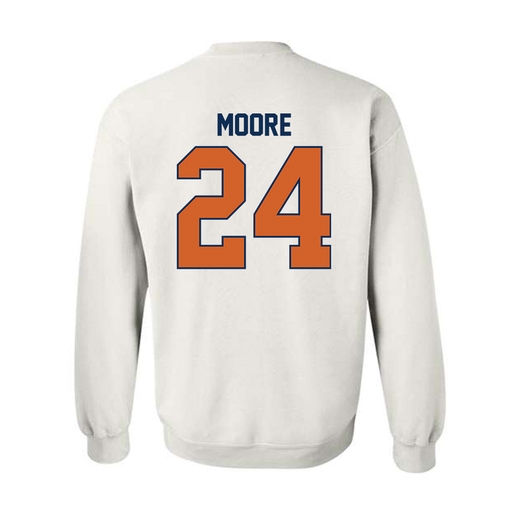 Wheaton IL - NCAA Football : Colin Moore - Classic Shersey Crewneck Sweatshirt-1