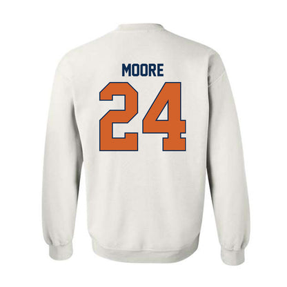 Wheaton IL - NCAA Football : Colin Moore - Classic Shersey Crewneck Sweatshirt-1