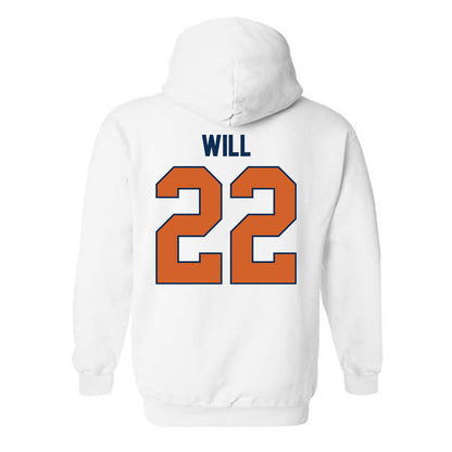 Wheaton IL - NCAA Men's Basketball : Eli Will - Classic Shersey Hooded Sweatshirt-1