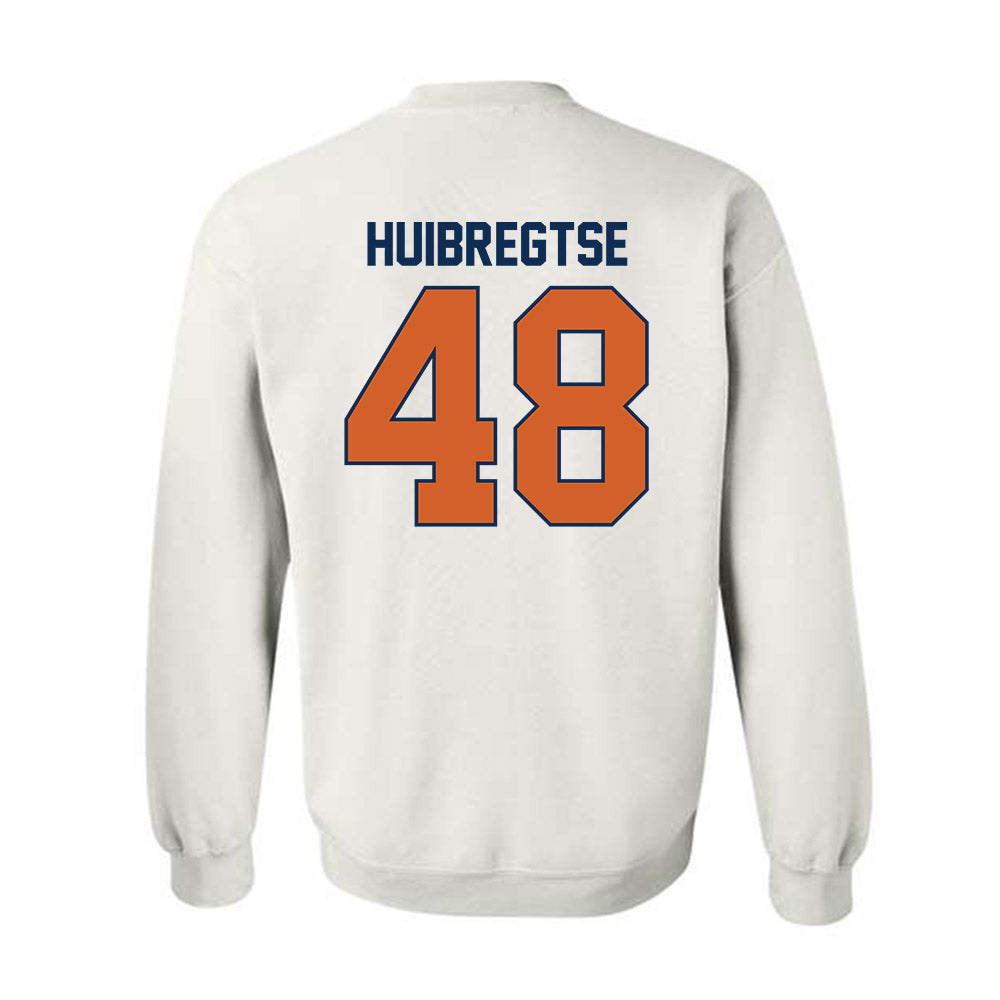 Wheaton IL - NCAA Football : John Huibregtse - Classic Shersey Crewneck Sweatshirt-1