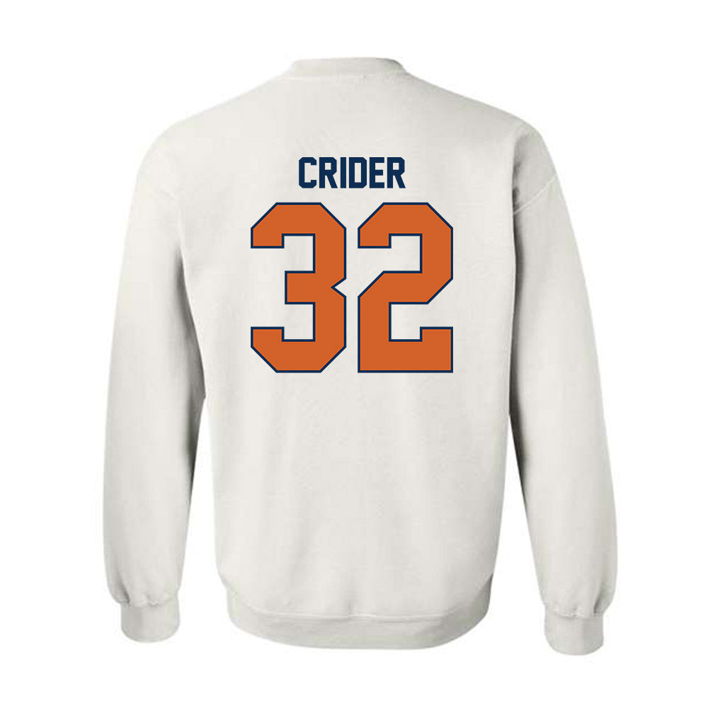 Wheaton IL - NCAA Football : Jana Crider - Classic Shersey Crewneck Sweatshirt-1