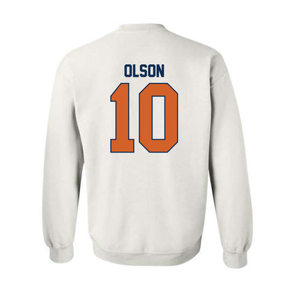 Wheaton IL - NCAA Men's Basketball : Reid Olson - Classic Shersey Crewneck Sweatshirt-1
