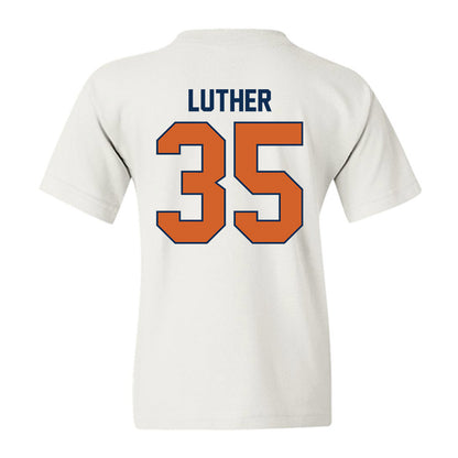 Wheaton IL - NCAA Men's Soccer : Noah Luther - Classic Shersey Youth T-Shirt-1