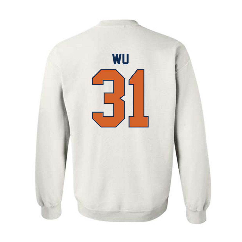 Wheaton IL - NCAA Baseball : Kellan Wu - Classic Shersey Crewneck Sweatshirt-1