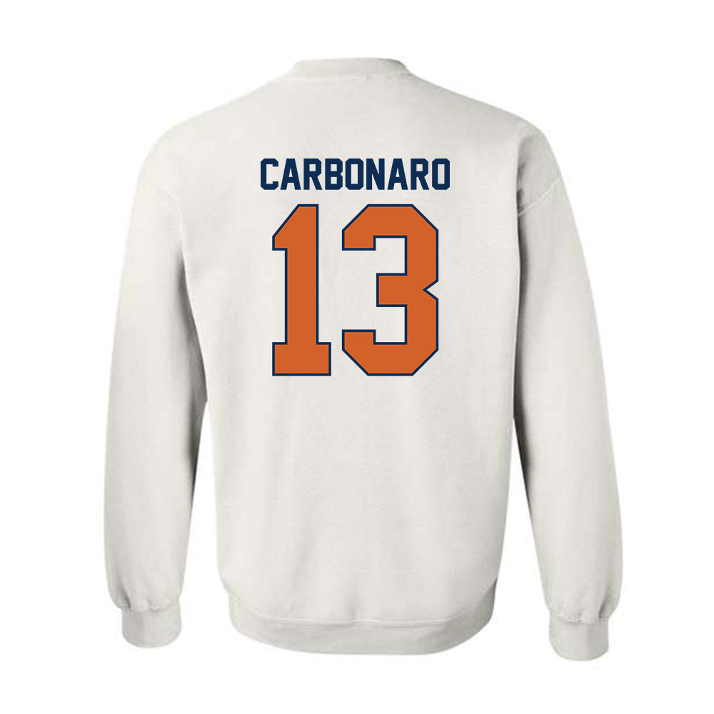 Wheaton IL - NCAA Football : Gianluca Carbonaro - Classic Shersey Crewneck Sweatshirt-1