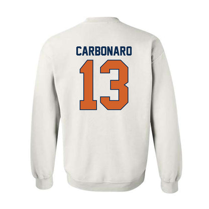 Wheaton IL - NCAA Football : Gianluca Carbonaro - Classic Shersey Crewneck Sweatshirt-1