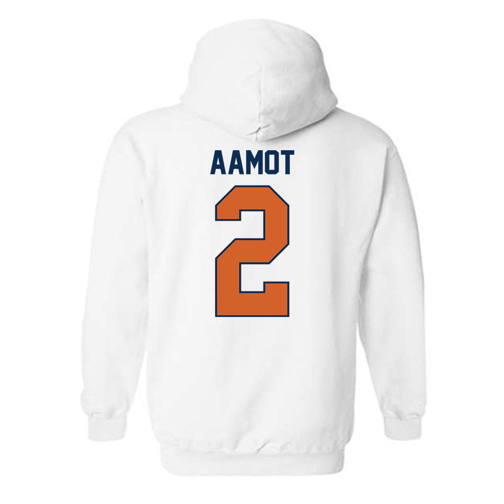 Wheaton IL - NCAA Men's Soccer : Beck Aamot - Classic Shersey Hooded Sweatshirt-1