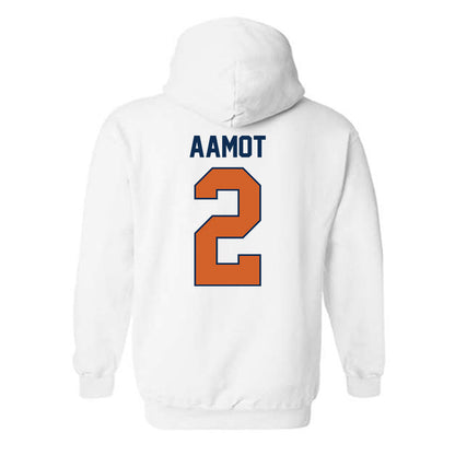 Wheaton IL - NCAA Men's Soccer : Beck Aamot - Classic Shersey Hooded Sweatshirt-1