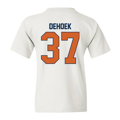 Wheaton IL - NCAA Baseball : Parker DeHoek - Classic Shersey Youth T-Shirt-1