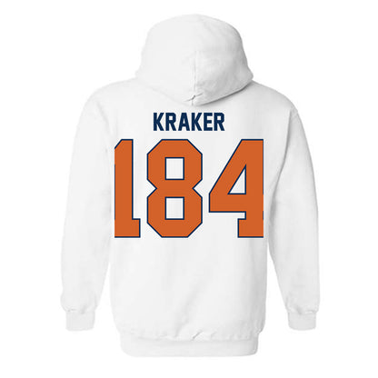 Wheaton IL - NCAA Wrestling : Jacob Kraker - Classic Shersey Hooded Sweatshirt-1