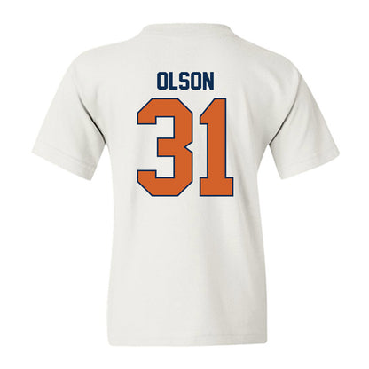 Wheaton IL - NCAA Men's Basketball : Jace Olson - Classic Shersey Youth T-Shirt-1