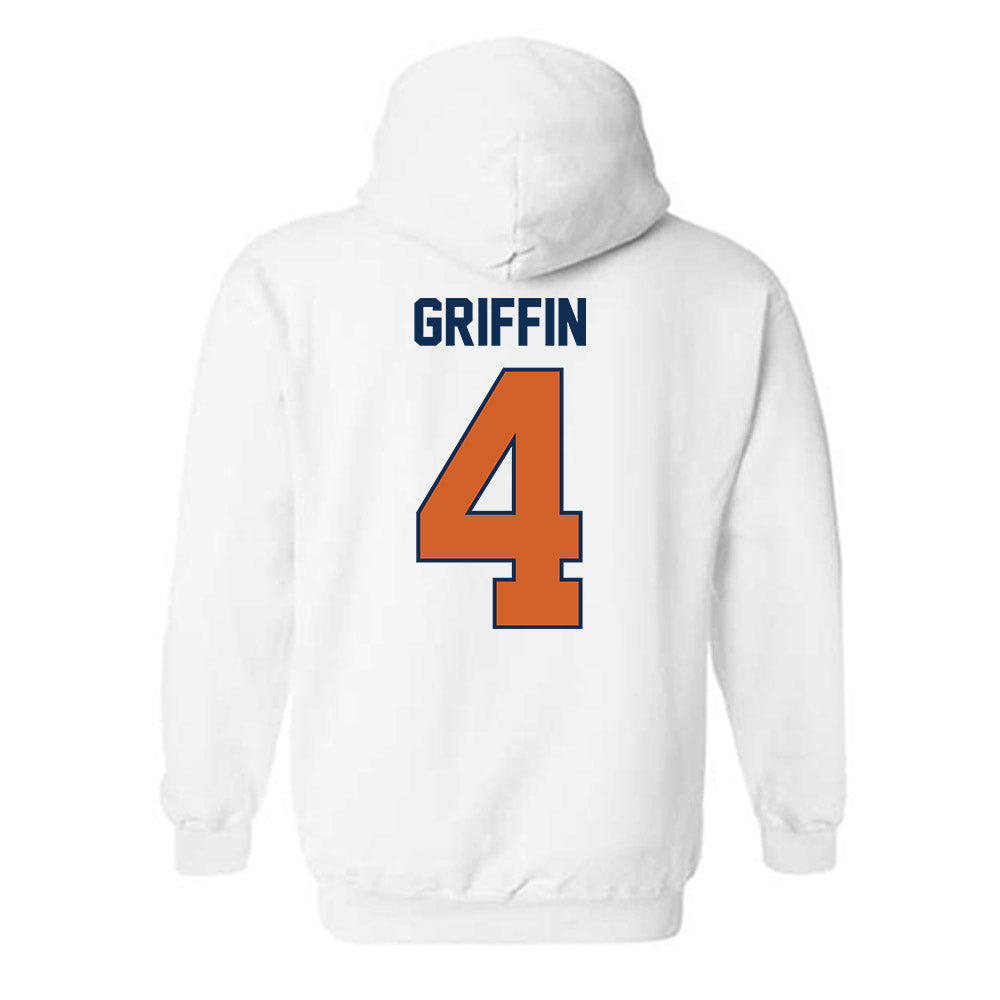 Wheaton IL - NCAA Women's Volleyball : Paris Griffin - Classic Shersey Hooded Sweatshirt-1