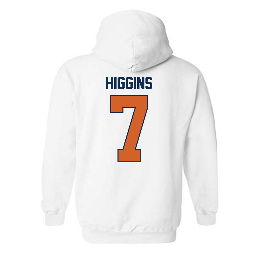 Wheaton IL - NCAA Women's Volleyball : Lacey Higgins - Classic Shersey Hooded Sweatshirt-1