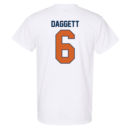 Wheaton IL - NCAA Baseball : Cole Daggett - Classic Shersey T-Shirt-1