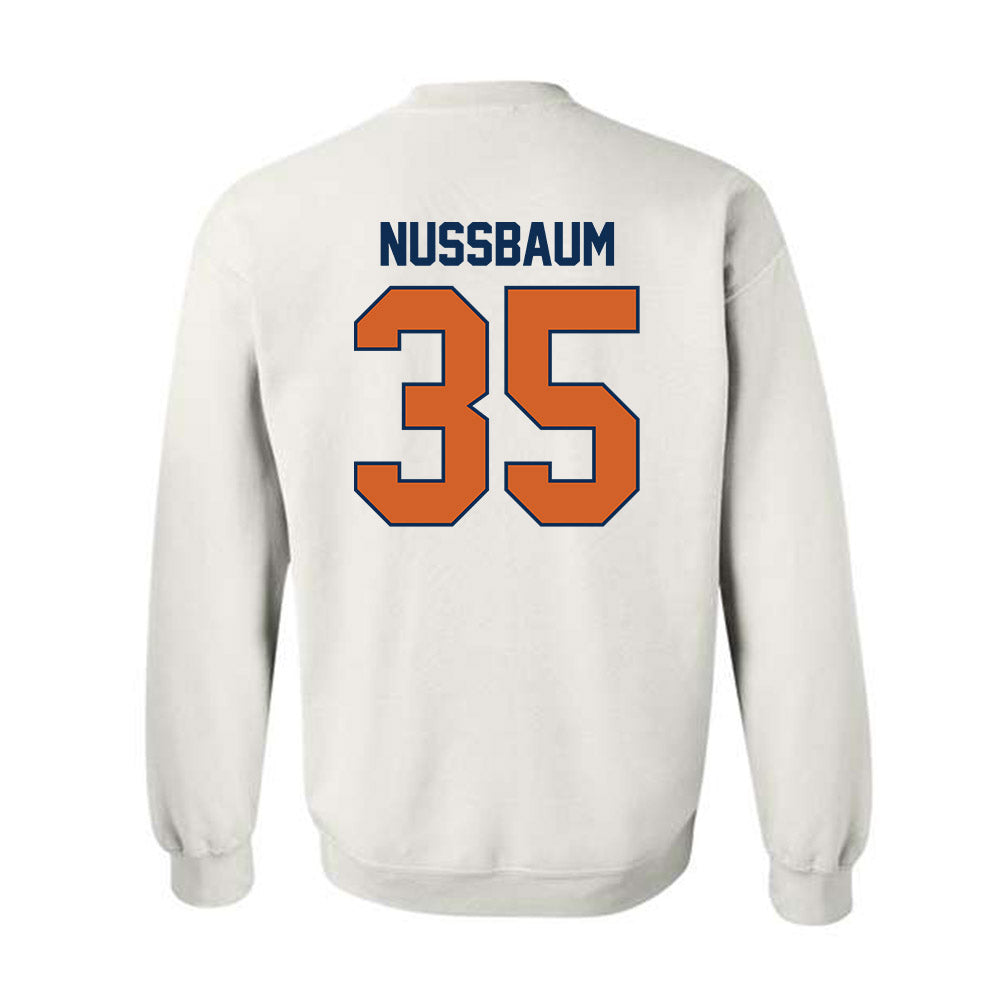 Wheaton IL - NCAA Football : Aaron Nussbaum - Classic Shersey Crewneck Sweatshirt-1