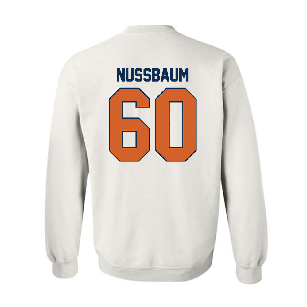 Wheaton IL - NCAA Football : David Nussbaum - Classic Shersey Crewneck Sweatshirt-1