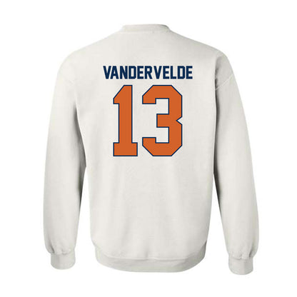 Wheaton IL - NCAA Women's Soccer : Annika Vandervelde - Classic Shersey Crewneck Sweatshirt-1