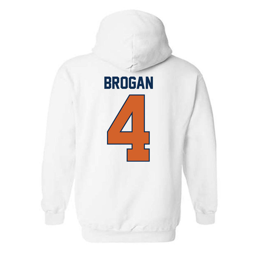 Wheaton IL - NCAA Women's Basketball : Lydia Brogan - Classic Shersey Hooded Sweatshirt-1